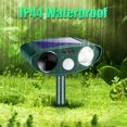 thumbnail image 4 of Repelente solar ultrasónico repelente de animales para exteriores, 4 of 8