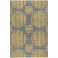 thumbnail image 2 of Addison Rugs Dream Shag Premium Machine Washable Transitional Geo, Circles Gilded Rectangle Rug, 5' x 7'6", 2 of 8