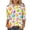 H Green, variant on Easter T Shirts for Women Plus Size Casual Round Neck 3/4 Sleeve Day Funny Printed T Shirt