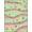 Green, Pattern 1, variant on ODIKA 2x3 Machine Washable Non-Slip Area Rug, Whimsical Garden Alphabet Learning with Numbers Transport High Traffic Rug, Pink, 693129
