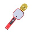 thumbnail image 4 of Microphone Wireless Bluetooth-compatible Speaker Reverberation Lights Recorder Kids Home KTV Player Rechargeable Mic LED Lights Recorder Gathering Red, 4 of 8
