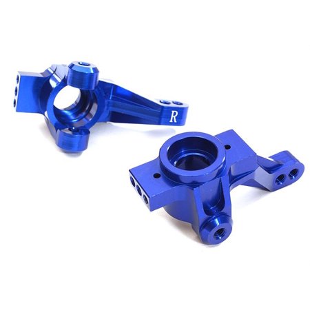 Integy RC Toy Model Hop-ups C28348BLUE Billet Machined Steering Knuckles for Traxxas 1/10 4-Tec 2.0 price history on PriceWatchPro