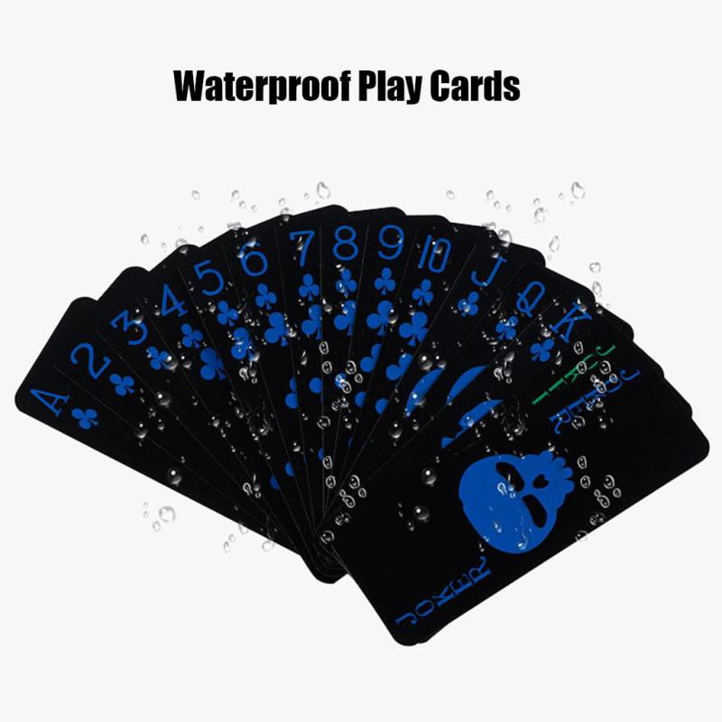 1 Deck Slim-Size Waterproof Mini Frosted Playing Cards Collection Deck