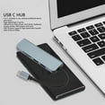 thumbnail image 5 of YAHHU 5-in-1 USB C Hub Multiport Adapter Dongle with 3 USB 3.0 Ports SD/TF Card Reader 5Gbps High Speed Data Transfer USB-C Splitter for Type-C Notebook Computers Tablets (15 cm / 5.91 inches), 5 of 9