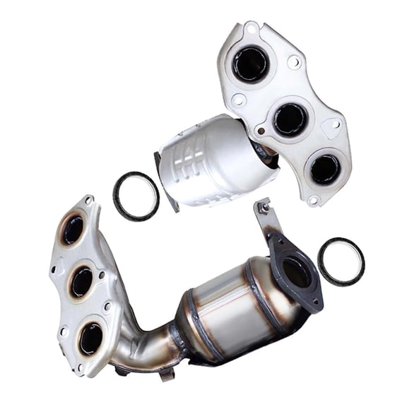 Stainless Steel Passenger and Driver Side Catalytic Fits 2007-2017 Lexus ES350 & Toyota Camry 3.5L - Direct Fit