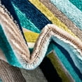 thumbnail image 5 of Unique Loom Azalea Collection Area Rug - Glenn (2' 11" x 12' Runner Teal/Teal), 5 of 8