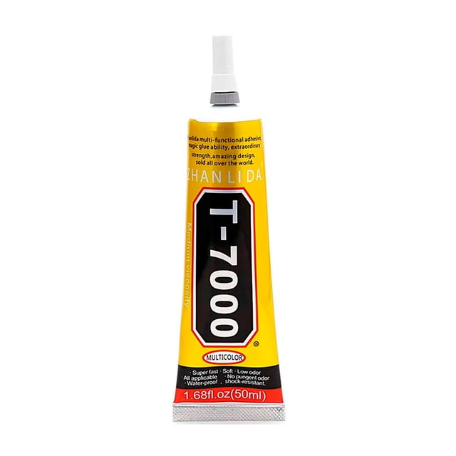 Pegamento adhesivo T7000 de 50 ml para pantallas de baterías - Lifemax