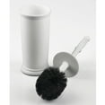 thumbnail image 5 of mDesign Plastic Compact Bathroom Toilet Bowl Brush and Holder - Light Gray, 5 of 6
