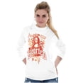 thumbnail image 3 of Urban Mona Lisa Always Cold Hearted Long Sleeve TShirt Men Women Brisco Brands S, 3 of 5