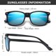 thumbnail image 5 of Gafas de Sol Polarizadas DUSHINE para Mujer Estilo Retro Clásico, 5 of 7