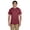 HEATHER RED, variant on Mens 5.2 oz., 50/50 ComfortBlend EcoSmart T-Shirt 5170 (3 PACK)