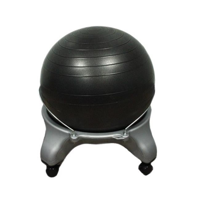 Fabrication Enterprises 301796 Cando Plastic Exercise Ball Chair with