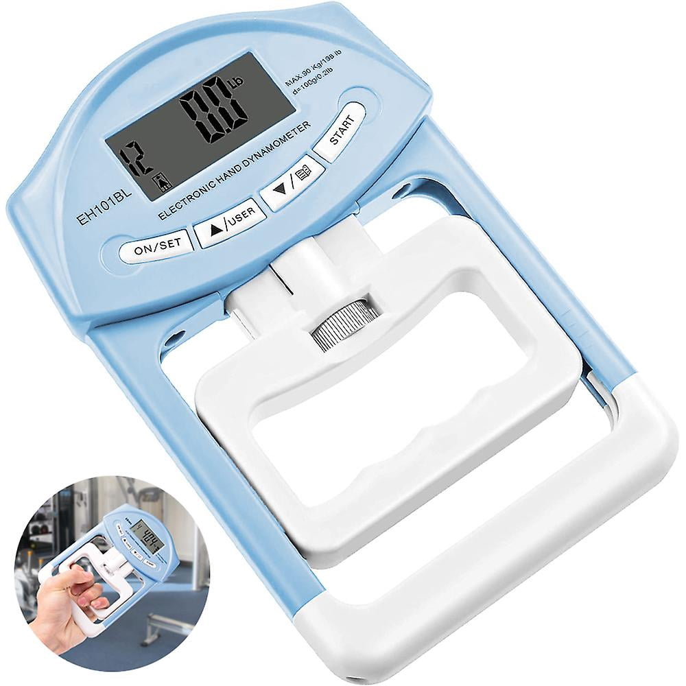 Dynamometer Blue Digital Hand Dynamometer Grip Strength Measurement Meter,blue | Bodega ...