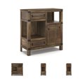 thumbnail image 6 of Signature Design by Ashley Roybeck Accent Storage Cabinet with Drawers and Shelves, Light Brown, 6 of 7