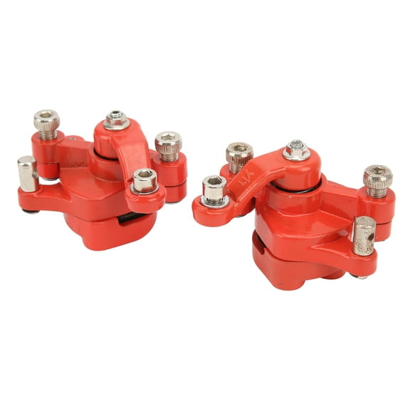 Sport Car Brake Caliper, Metal 2PCS High Toughness Brake Caliper For Braking
