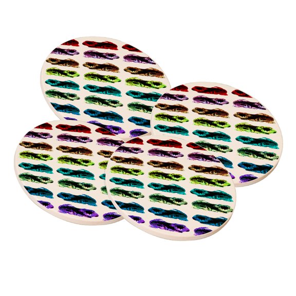 KuzmarK Sandstone Drink Coaster (set of 4) - Pekingese Dog