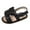 Black, variant on 0-3 Months Toddler Girl Sandals - Little Girl Summer Dress Shoes Lightweight Toddler Kid Baby Summer Breathable Soft Bottom Casual Non-slip Butterfly Decoration Sandals White