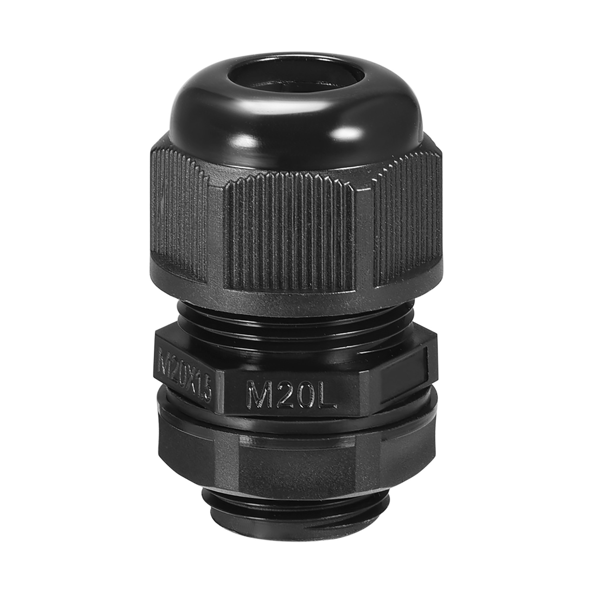 M20 Cable Gland 5mmx10mm Wire Hole Waterproof Nylon Joint Adjustable