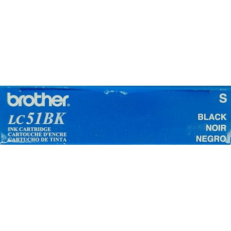 Brother LC51 Black Ink Cartridge Standard (LC51BK) 645317