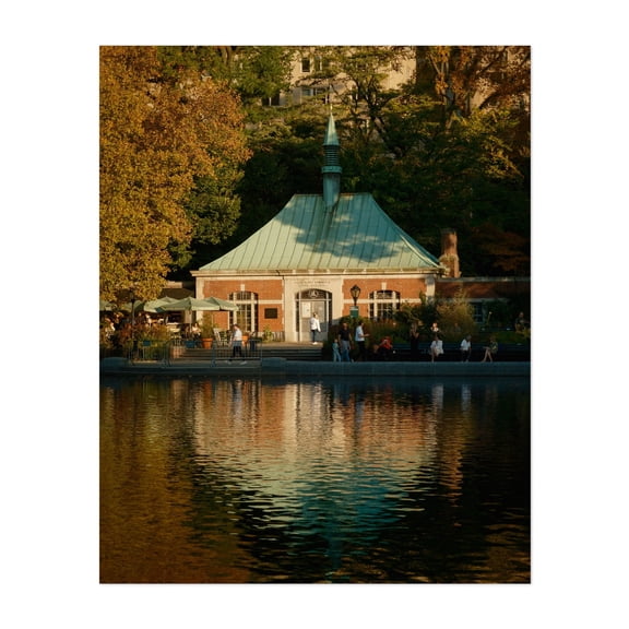 Conservatory Water, Central Park - Manhattan New York Photography Unframed Wall Art Print 16 x 20 inches