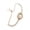 C, variant on Ladies Pearl Bracelet Watch, Rose Gold Case with White Dial Watch for Women, Elegant Faux Pearl Strap Quartz Wristwatch for Women, Luxury Jewelry Watch Gifts for Womens