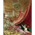 thumbnail image 2 of Beraud, Louis 12x14 White Modern Wood Framed Museum Art Print Titled - Decadence, 2 of 4