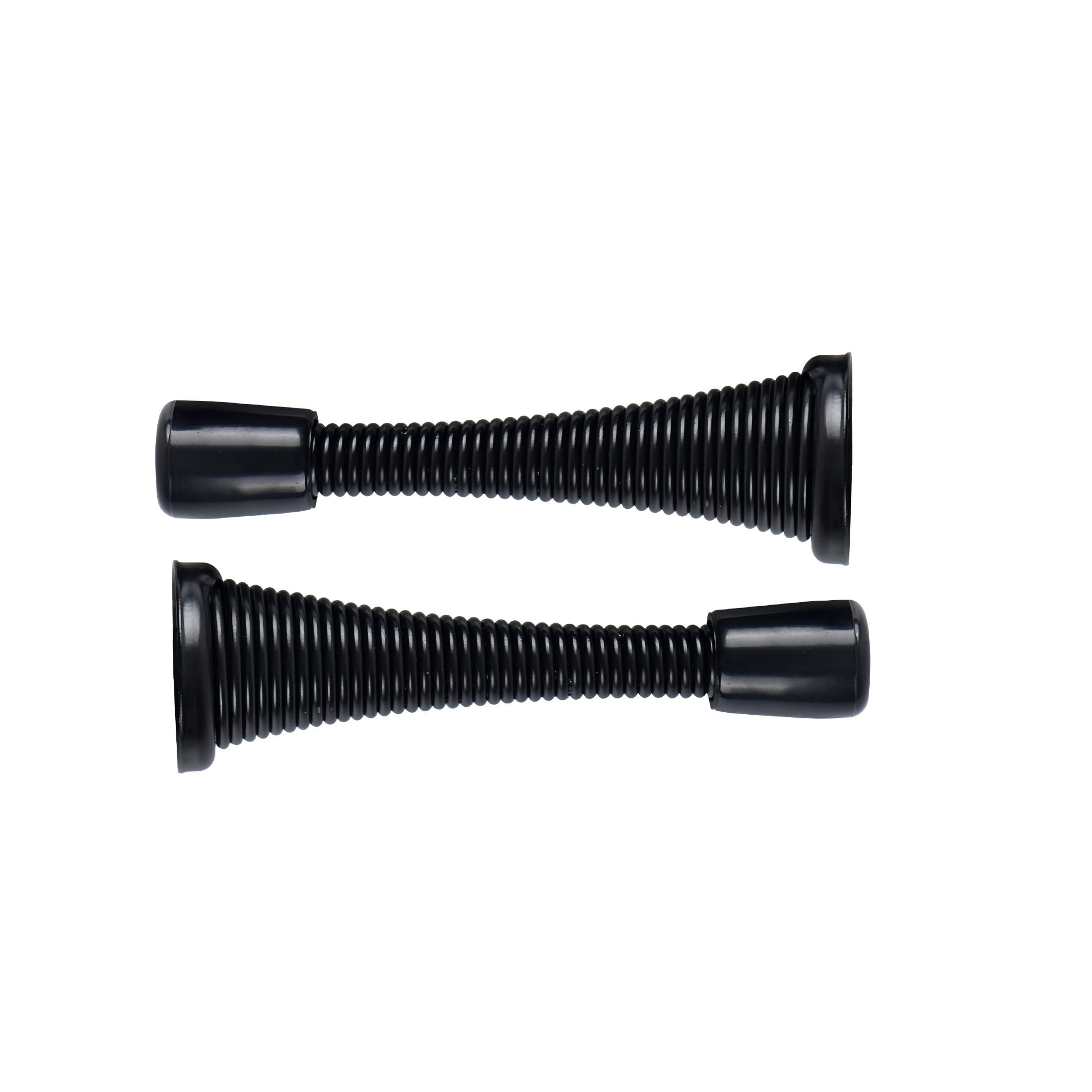 Hyper Tough Spring Doorstop, Matte Black, 20 Pack