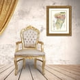 thumbnail image 3 of Curtis  12x14 Gold Ornate Wood Framed with Double Matting Museum Art Print Titled - Tropical Variety IX, 3 of 4