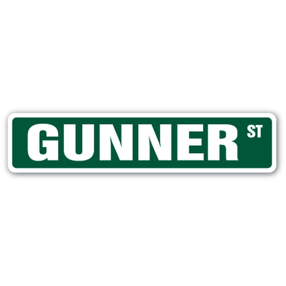 Gunner Street [3 Pack] of Vinyl Decal Stickers |for Laptop Car
