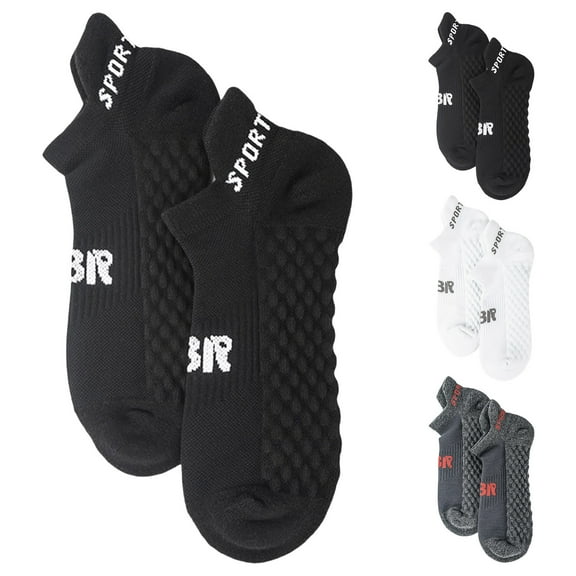 Men's Ankle Socks Antibacterial Deodorizing Comfortable Breathable All-Season Sports Socks