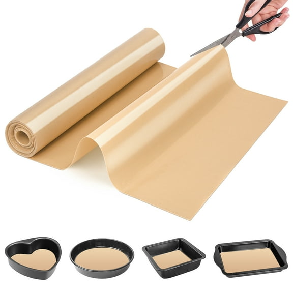 Silicone Baking Mat Roll - Non Stick, Heat Resistant Pastry Mat for Macarons, Bread, Cookies | Kitchen Countertop Protector | Dough Rolling Mat