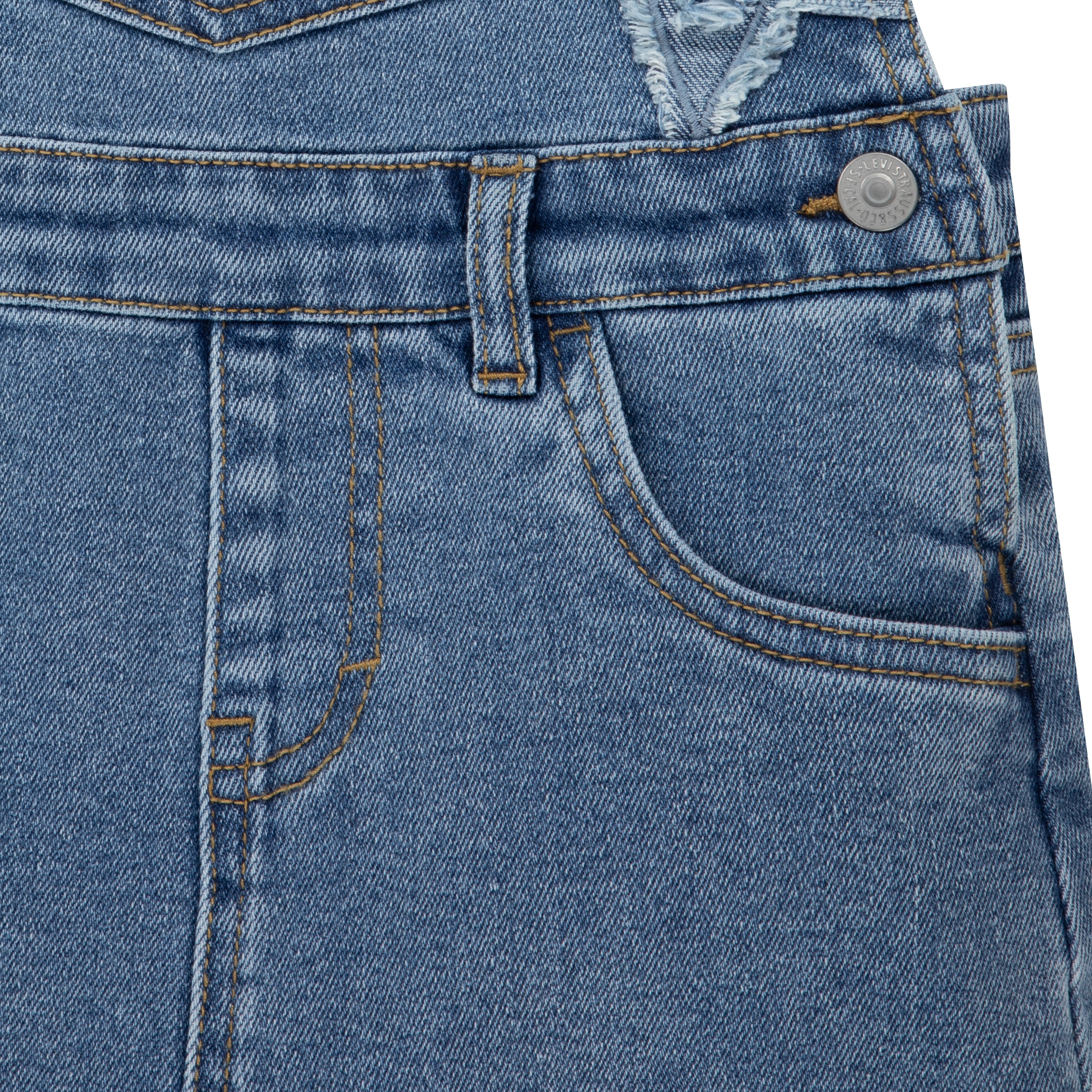 Levi's Girls Fray Edge Skirtall, Sizes 7-16