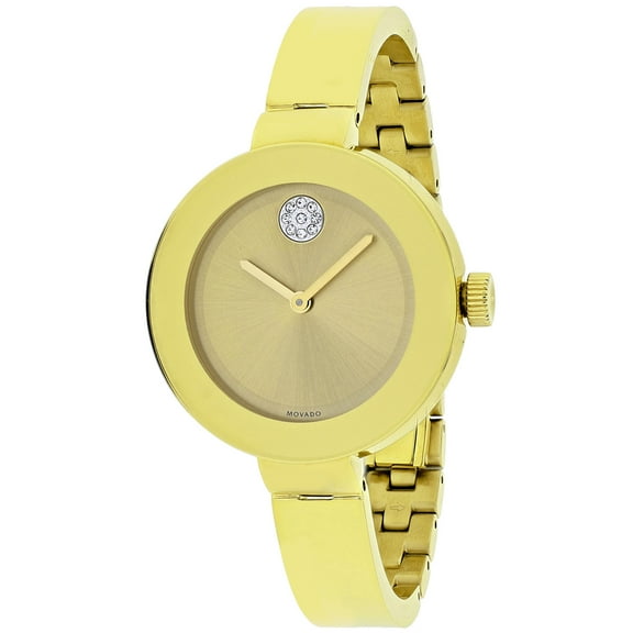 Movado Women's Bold Gold tone Dial Watch - 3600201