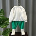 thumbnail image 2 of Spring and Autumn Girls' Baby Clothing Set Fashion Cotton Top+Pants Two-piece Girls' Newborn Children's Clothing Set, 2 of 5