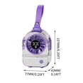 thumbnail image 4 of Kieccall Creative Transparent High Speed Mini Fan Cute Pendant Cooler For Handheld Desktop Outdoor Summer Cooling, 4 of 8