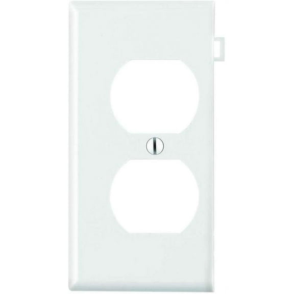 WALLPLAT DPLX END SEC WH (Pack of 1)