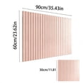 thumbnail image 3 of Fabric Bulletin Board Set of 6 | Peel and Stick Pin Board for Wall | Perpendicular Fluted Design for Photo Display and Note Organization | Home Office Decor for Living Room, Entryway, Bedroom, 3 of 6