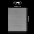 thumbnail image 3 of 2 Pouces Feuille de Toile Plastique pour Broderie, 3 of 4