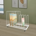thumbnail image 4 of Modern Art Drying Rack, White Iron with 11.02lbs Capacity, Ventilated Partitions & Anti-Scratch Edges, Perfect for Canvas Boards/Posters/Panels Storage, 4 of 16