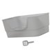 thumbnail image 2 of Caja de arena abierta para todo tipo de arena para gatos Inodoro para gatos a prueba de salpicaduras Inodoro para gatos de lados altos Caja de arena Gris, 2 of 9