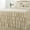 Brown, variant on JML Knitted Ruffle Skirt Bedspread 3 Piece,30" Drop Bed Skirt Coverlet,Queen,Camel