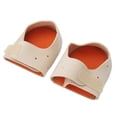 thumbnail image 3 of 2 protectores de talón transpirables para fascitis plantar, almohadillas de soporte para el talón, alivio del dolor, mangas del talón, color de piel S, 3 of 5