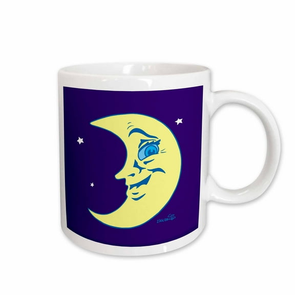 3drose, Moon Art, 15oz Mug