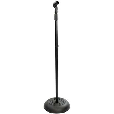 PylePro - PMKS5 - Compact Base Black Microphone Stand