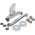 thumbnail image 1 of Lsaardth Faucet Kitchen- Wall Mounted Kitchen Sink Faucet Hot Cold Water Mixer Tap Double Holes, 1 of 8