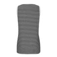 thumbnail image 3 of GigrtiJin Striped Tank Top for Women V Neck Sleeveless Tees Shirts Oversized Loose Vest Casual Trendy Going out Camisole, 3 of 8