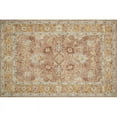 thumbnail image 1 of Loloi Julian 2'6" x 7'6" Hand Hooked Wool Rug in Terracotta and Gold, 1 of 1