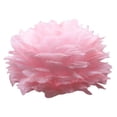 thumbnail image 4 of MERIGLARE Feather Light Shade Chandelier Lightshade for Kitchen Restaurant Living Room pink, 4 of 9