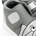 thumbnail image 6 of ikiki Mo Willems' Elephant Gerald Squeaky Toddler Shoes | Gray, 6 of 9
