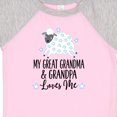 thumbnail image 3 of Inktastic My Great Grandpa and Grandma Love Me Boy Lamb Gift Baby Boy or Baby Girl Bodysuit, 3 of 4